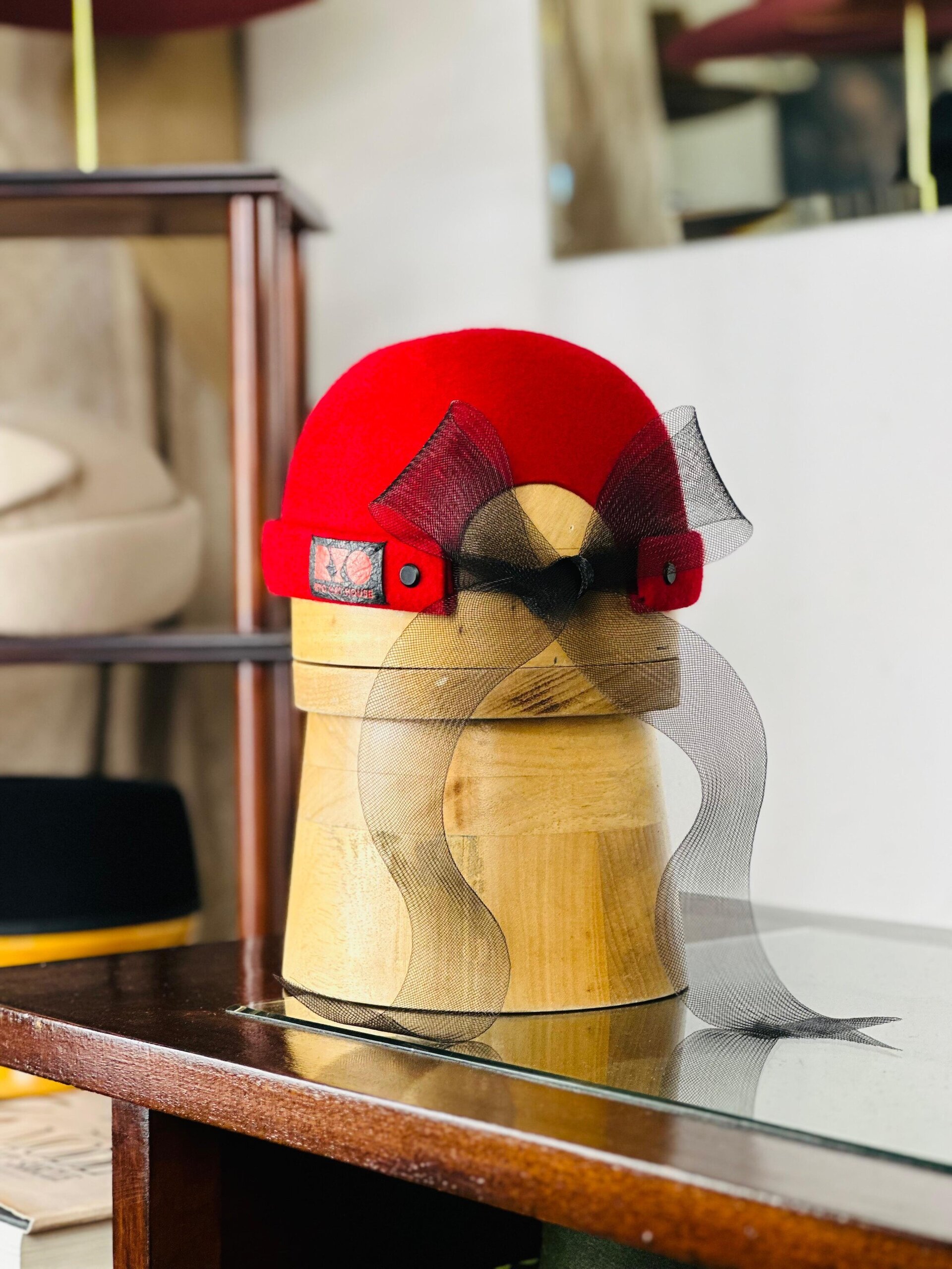 DOCKER BOW - WOOL FELT - Collab [RYO HATS + HXMBRX] - 2