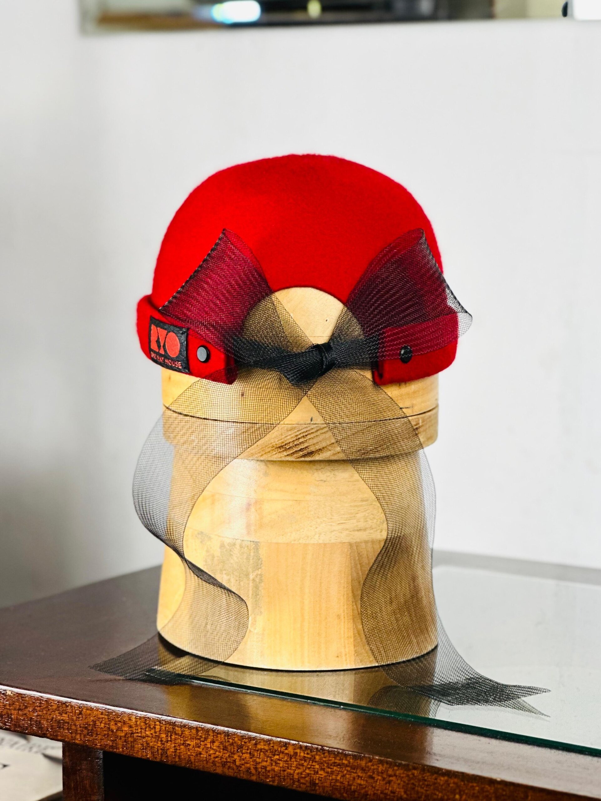 DOCKER BOW - WOOL FELT - Collab [RYO HATS + HXMBRX] - 6