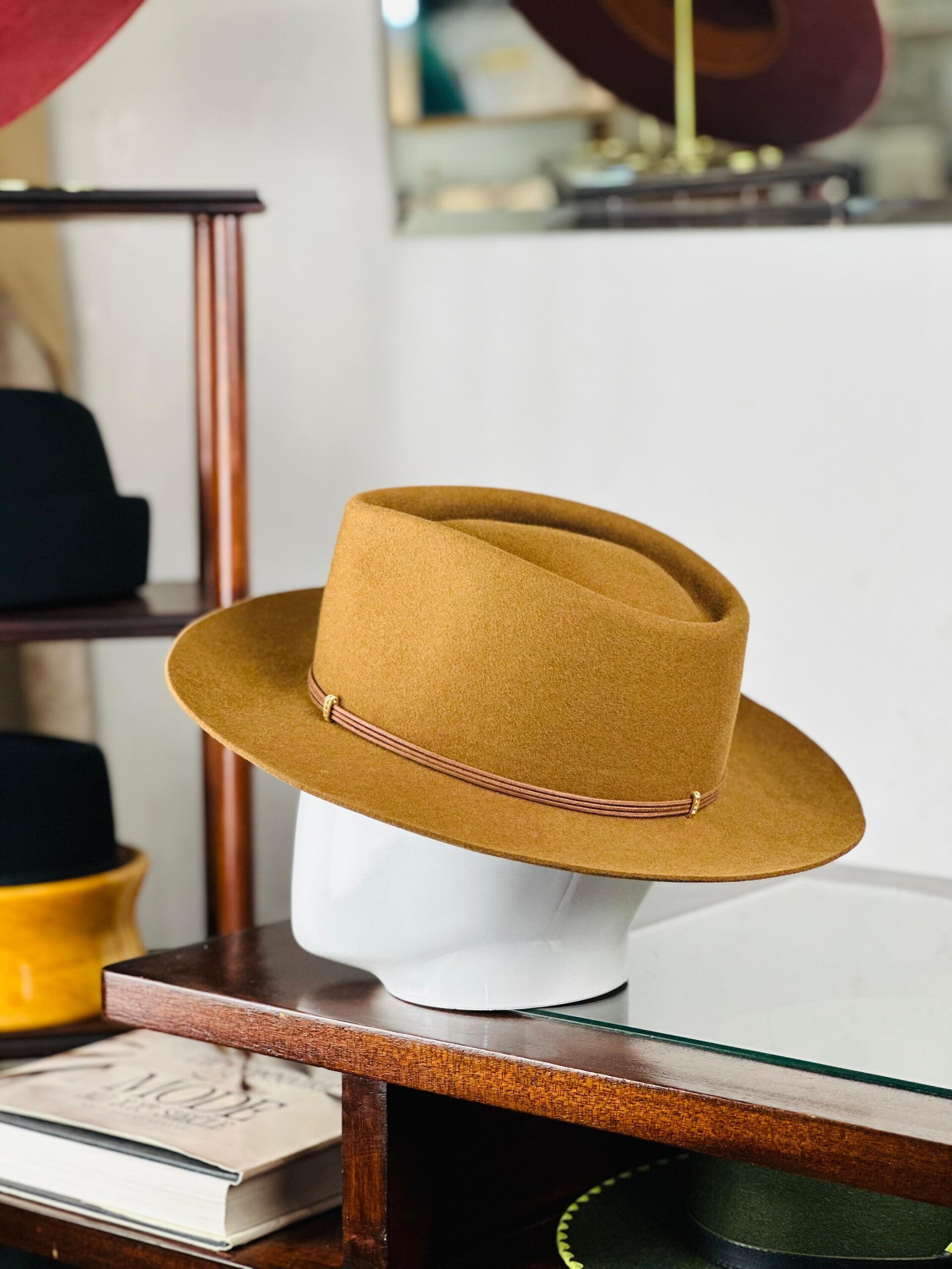 FEDORA - RABBIT FUR FELT - 4