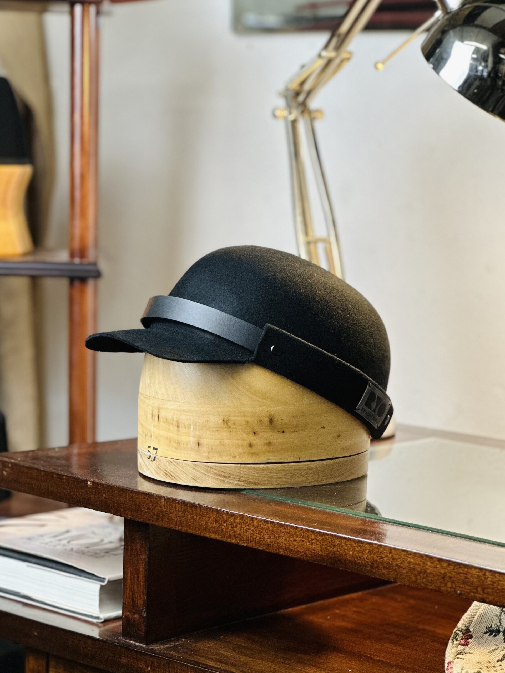 JAG CAP - WOOL FELT  - Collab [RYO HATS + HXMBRX] - 5