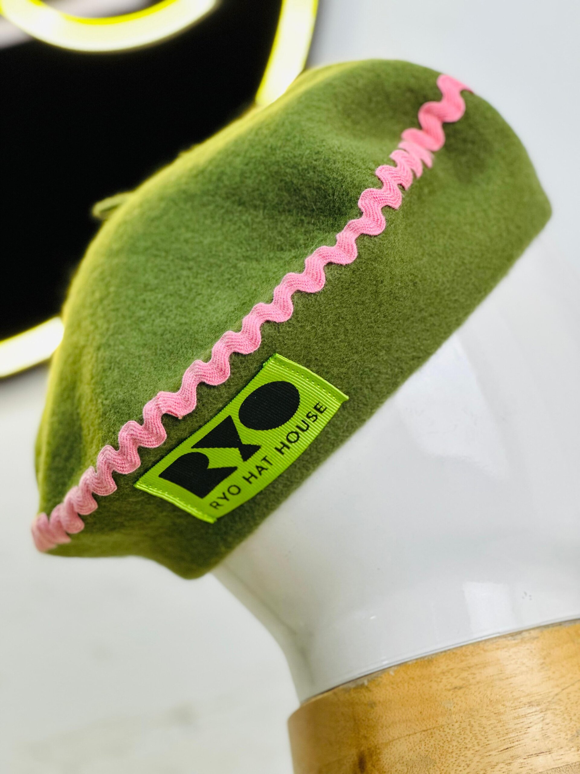 WAVY BERET  - WOOL - 7